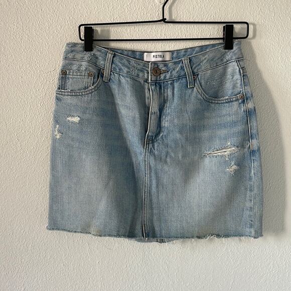 PISTOLA Denim Skirt - Picture 1 of 6